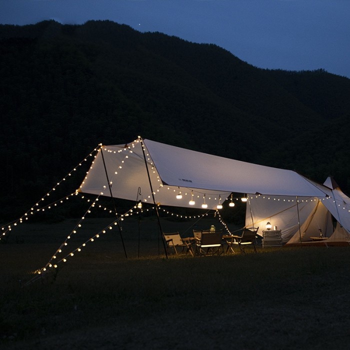 TERBARU dekorasi lampu tenda camping Listrik