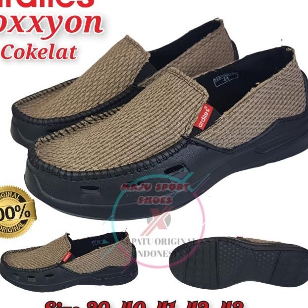 Sepatu Slip On Pria Ardiles Axxyon Enteng / Sepatu Ardiles Karung