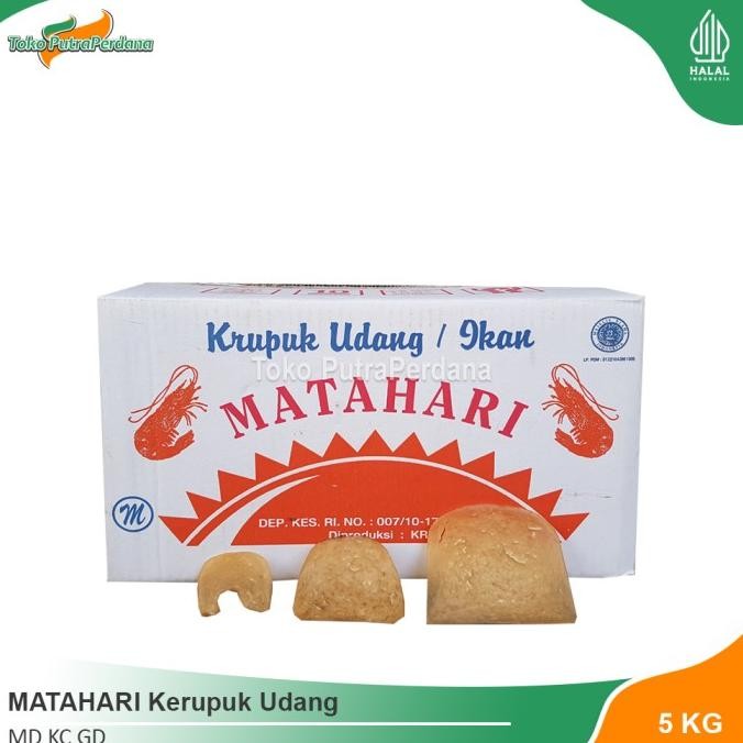 

Kerupuk Udang MATAHARI 5kg HPID
