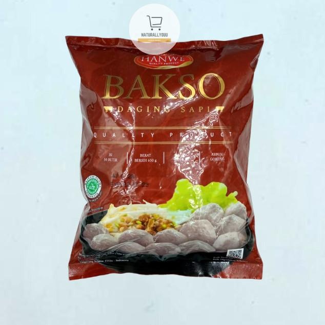 

Hanwe Baso Sapi / Bakso Sapi Premium isi 50 / 650gram BS01