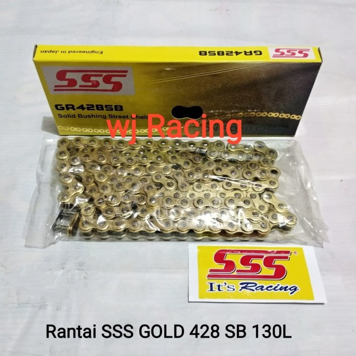 RANTAI SSS MEGAPRO / GL PRO / GL MAX 428 SB 130L GOLD
