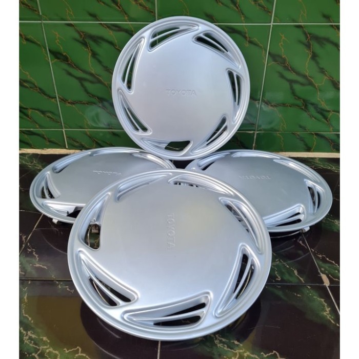 TUTUP COVER WHEEL DOP VELG STANDART TOYOTA COROLLA RING 13 ORIGINAL