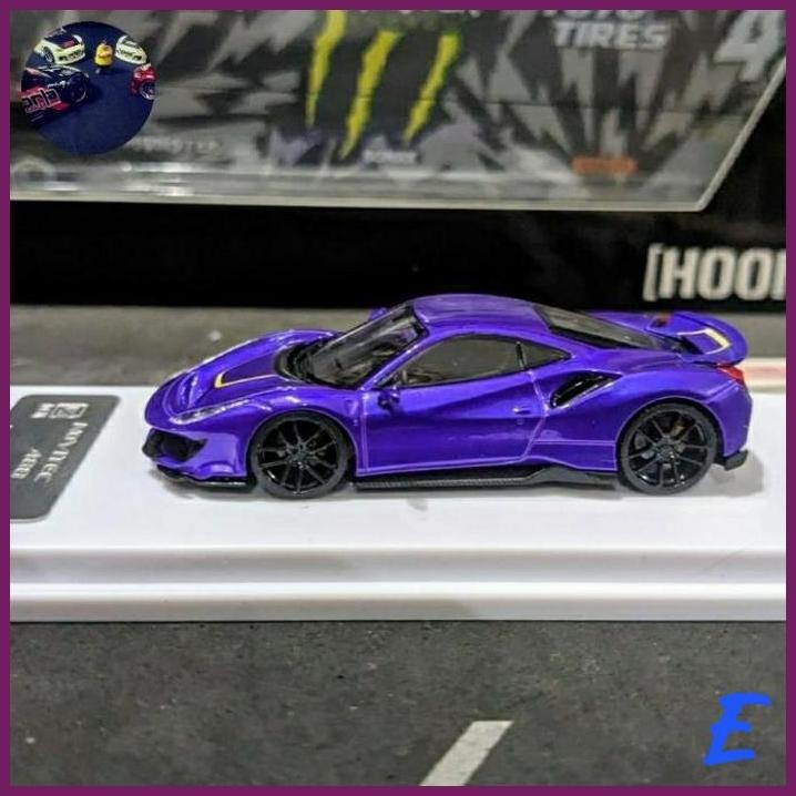 | AR | DIECAST DCM FERRARI NOVITEC 488 PISTA PURPLE