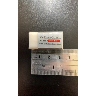 

Penghapus Pensil Kecil FABER CASTELL B40 Eraser Putih