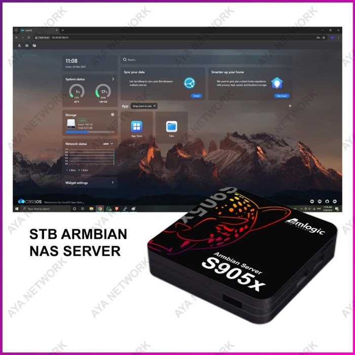 STB ARMBIAN SERVER NAS SERVER