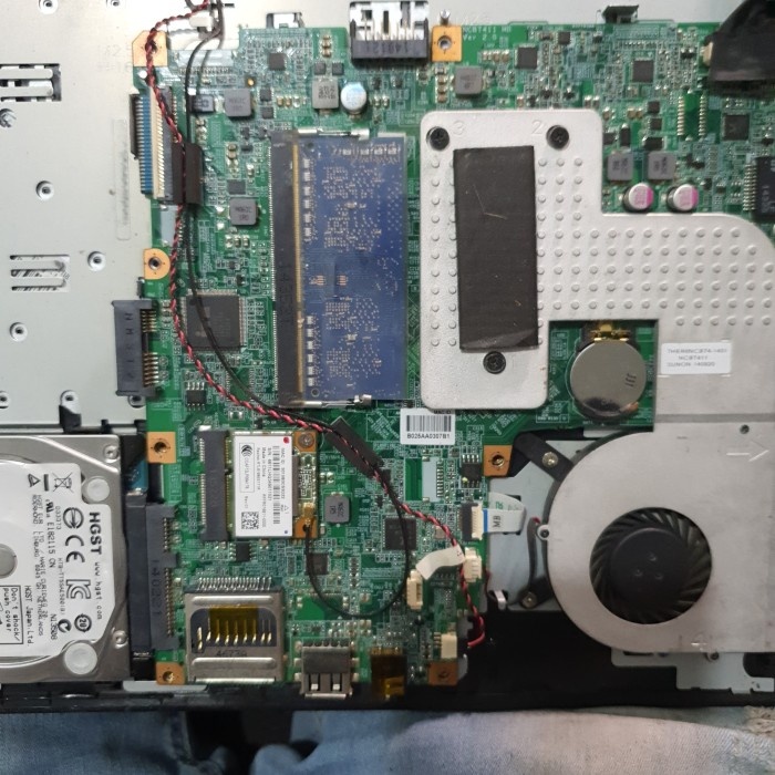 MOTHERBOARD ACER ONE 14 Z1401 INTEL CELERON CPU N2840