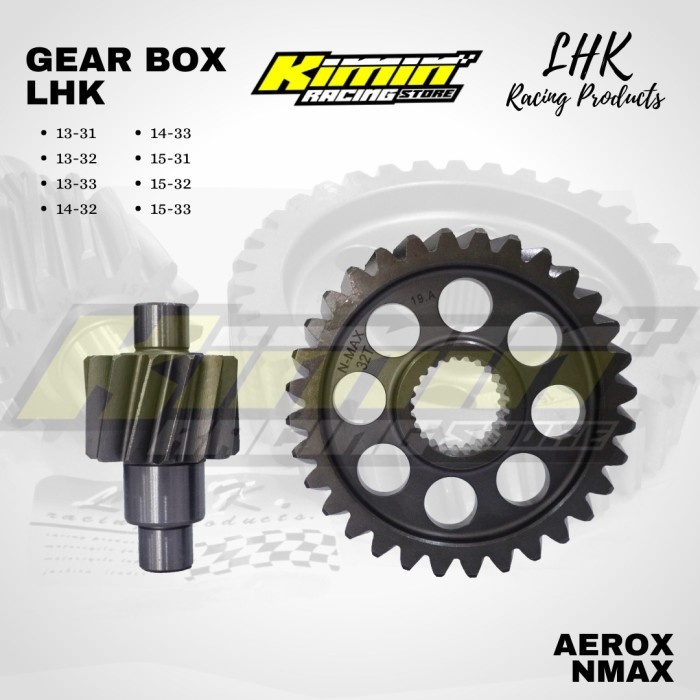 GEAR RASIO NMAX - GIR BOX RASIO NMAX LHK RACING PRODUCT