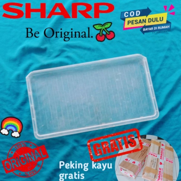RAK KULKAS MIKA RAK TENGAH KULKAS SHARP ORIGINAL BEKAS BERKUALITAS