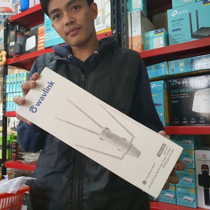 WAVLINK AC1200 DUALBAND HIGH POWER OUTDOOR WIRELESS AP RANGE