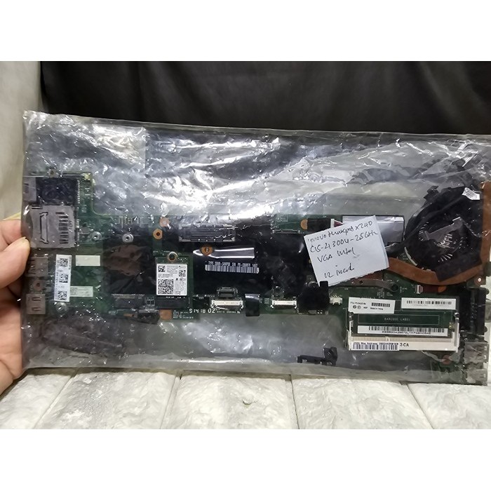 MOTHERBOARD LAPTOP LENOVO THINKPAD X240 CI5-4300U 2.5GHZ