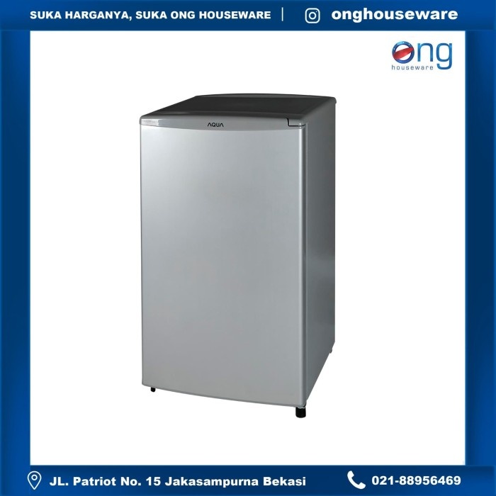 FREEZER PEMBEKU LEMARI ES BATU KULKAS RUMAHAN 4 RAK AQUA JAPAN AQFS4