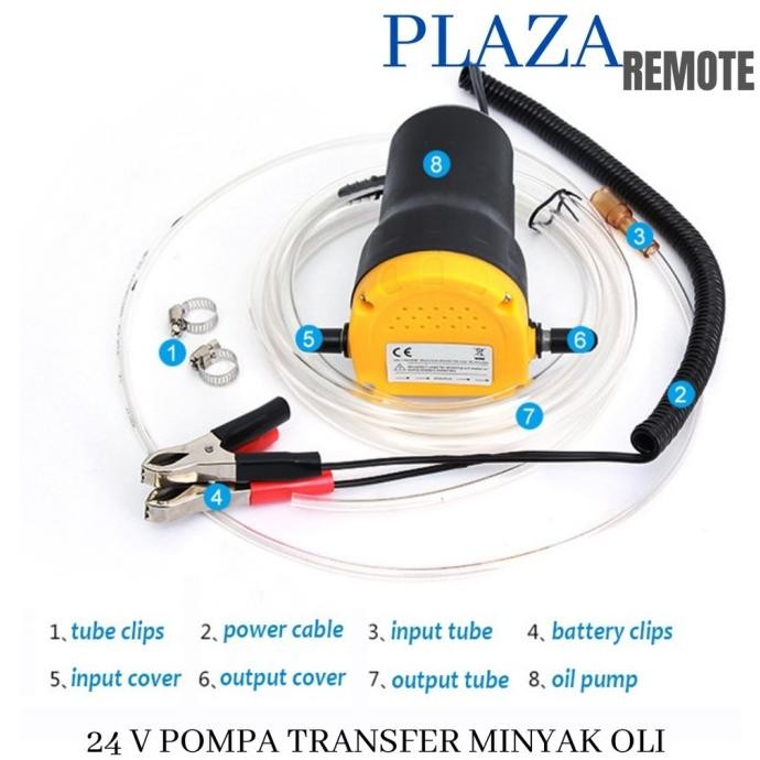 Mesin Pompa Sedot Tranfer Extraktor Minyak Oli Elektrik Oil Pump