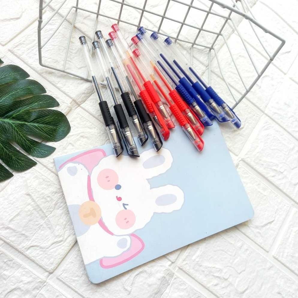 

Pulpen Gel Pena Tinta Gel Alat Tulis Bolpen Gel 0,5mm