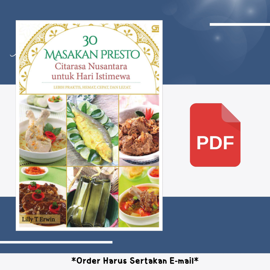 

408. 30 MASAKAN PRESTO CITARASA NUSANTARA UNTUK HARI - [-]