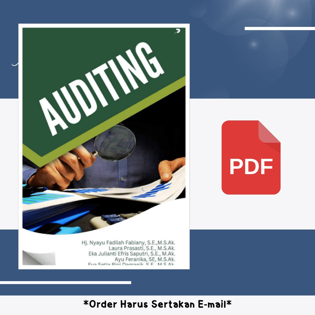 

1656. Auditing (Hj Nyayu Fadilah, SE, MSAk etc)