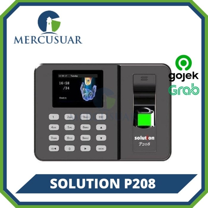 Mesin Absensi FingerPrint Solution P208
