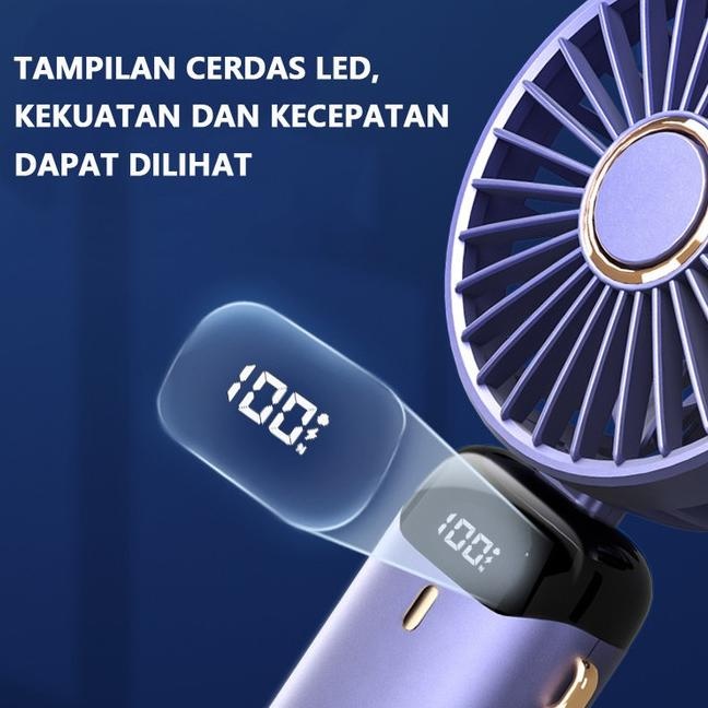 Kipas Angin Kecil 10000Mah Baterai Tahan Sangat Lama Portable