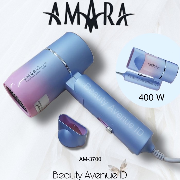 HAIR DRYER AMARA AM 3700 FOLDABLE 400 WATT
