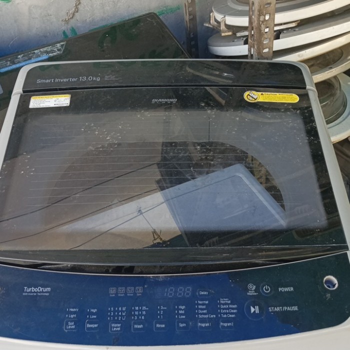 TUTUP ATAS MESIN CUCI LG INVERTER TOP LOADING