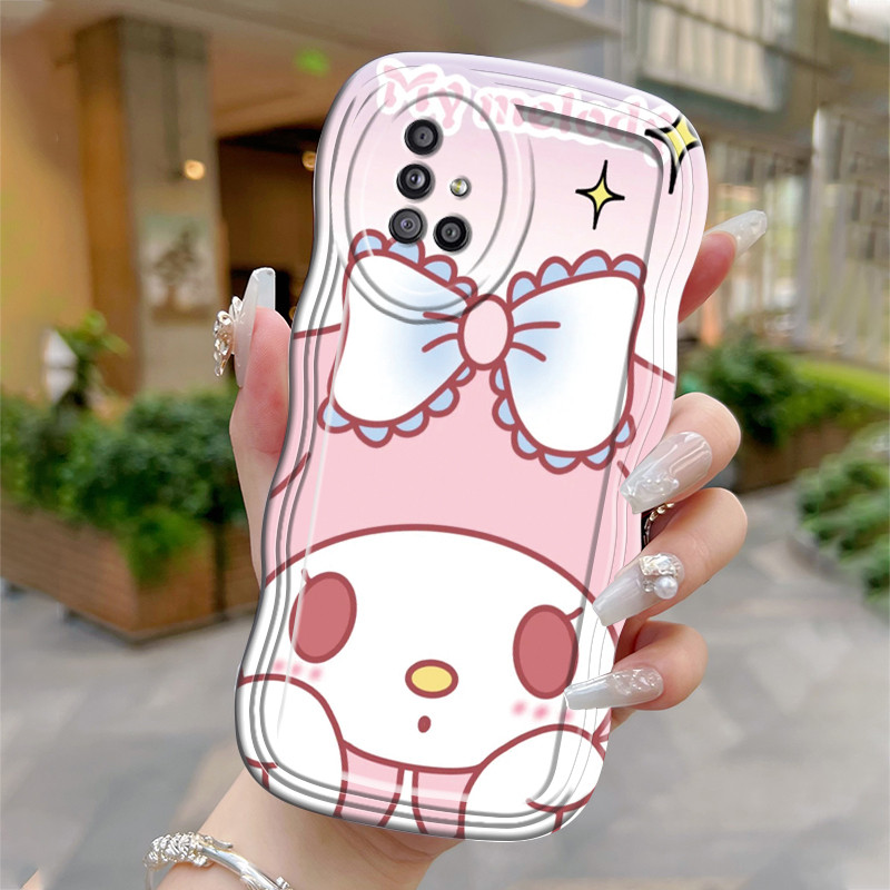 Casing Hp Untuk Samsung Galaxy A51 M40s Case Casing HP Kesing pelindung silikon Softcase gelombang t