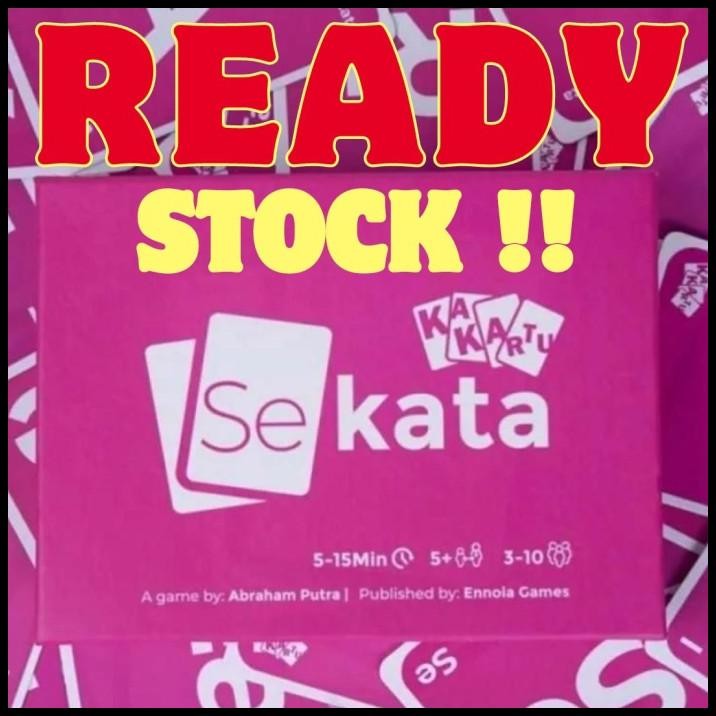 Kakartu Sekata Card Game - Permainan Kartu ( Original )