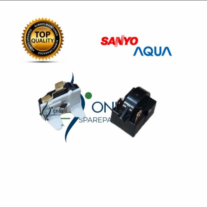 RELAY OVERLOAD KULKAS SANYO AQUA 2 PINTU