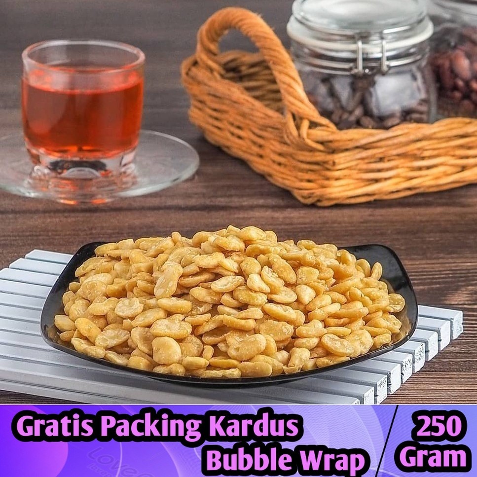 

Kacang Koro Asin 250gram / Kacang Merci Original - Iqorni Snack