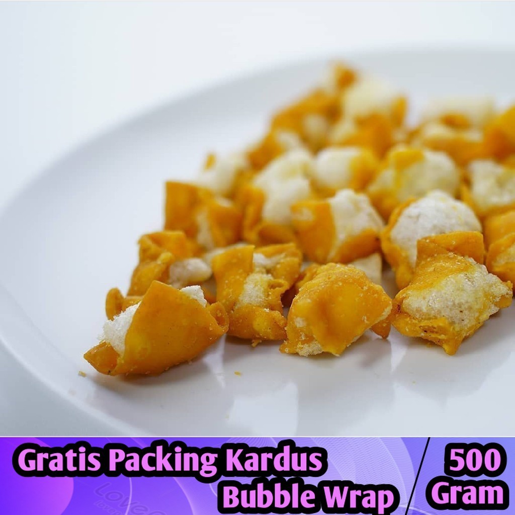 

Siomay Kering 500gram ORIGINAL / Somay Kering Mini - Iqorni Snack jajanan jadul makanan ringan