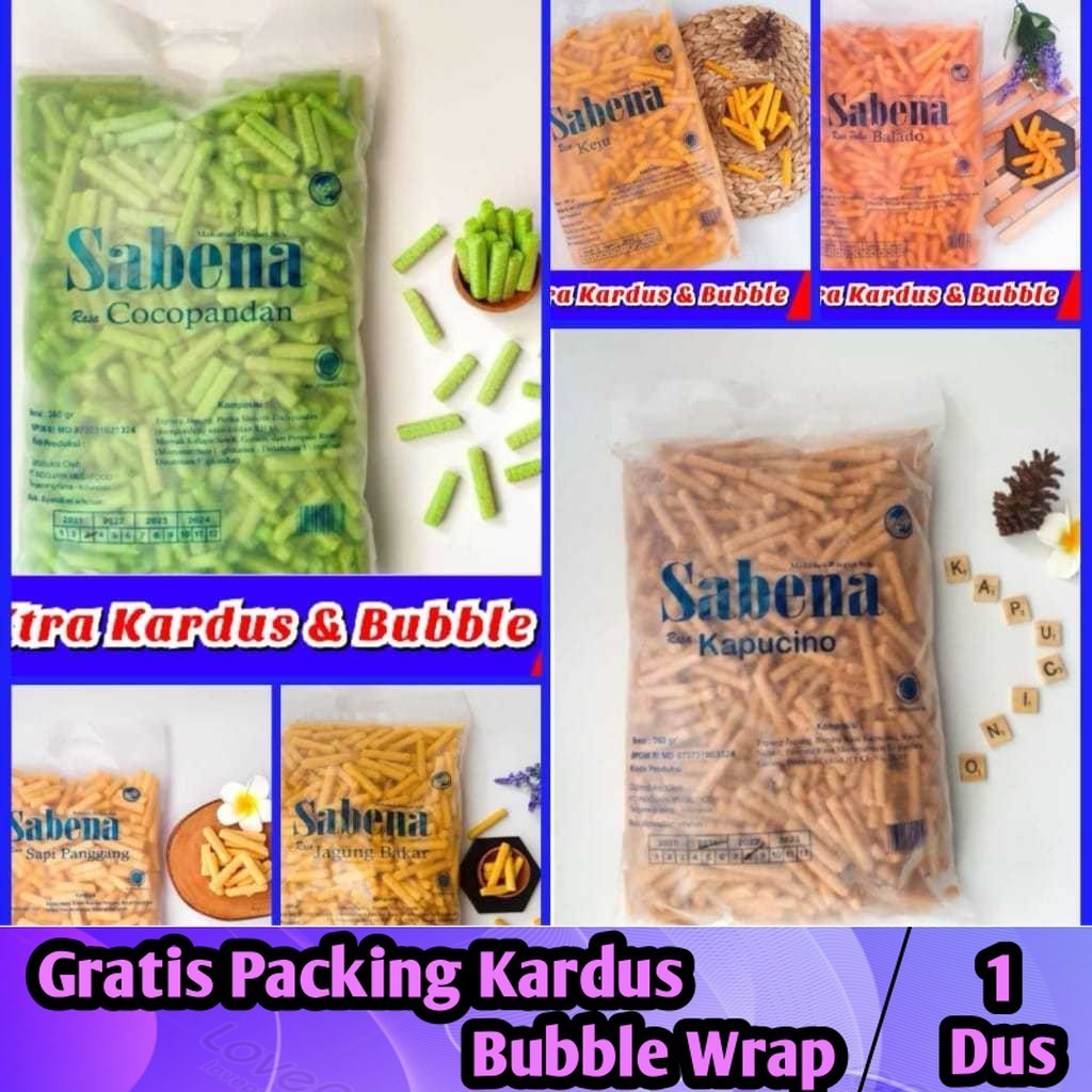 

Sabena Stik Semua Aneka Rasa 1 Dus / 1 Karton / 1 Ball Sabena Stik Mix All Varian Rasa - Iqorni Snack