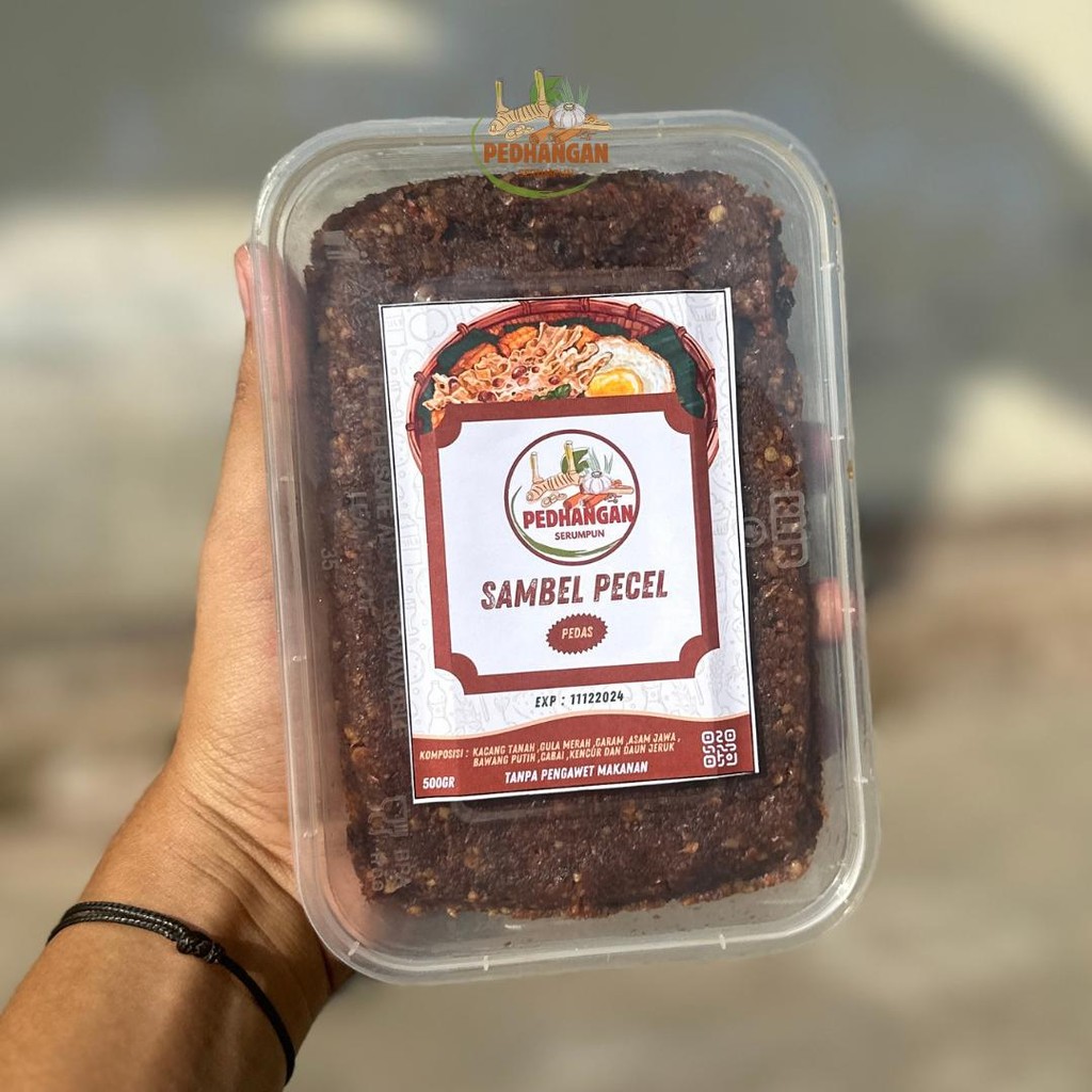 

Sambel Pecel Kacang "Pedhangan Serumpun" Pedas 500g Praktis Siap Saji Homemade