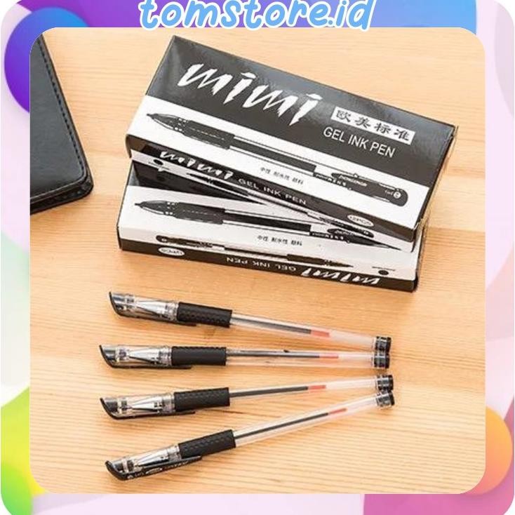 

TOMSTORE.ID READY STOCK PENA GEL MIMI 0.5mm International Standard PULPEN GEL MIMI R047 R170