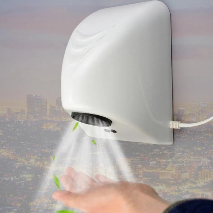 HAND DRYER LOW WATT 850W PENGERING TANGAN SENSOR OTOMATIS