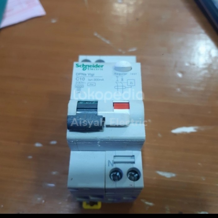 Elcb 6A 10A 2P Schneider Original Genuine