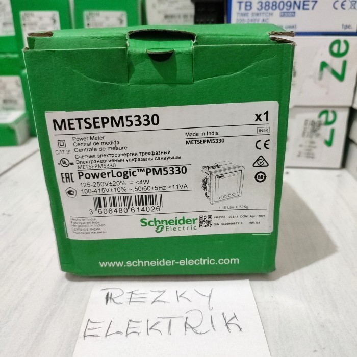 Power Meter Schneider Metsepm5330 Pm5330 Pm 5330 Original Genuine