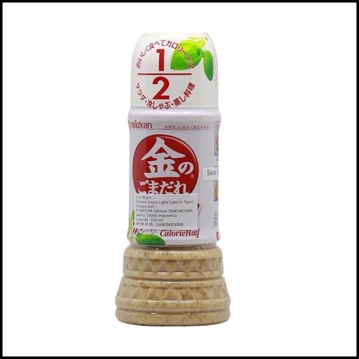 

Saus & Dressing Mizkan Sesame Sauce Light Calorie - Saus Wijen 250Ml