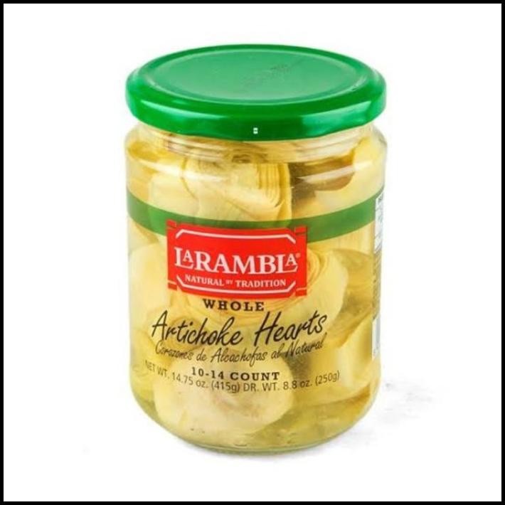 

La Rambla Whole Artichoke Hearts 415G