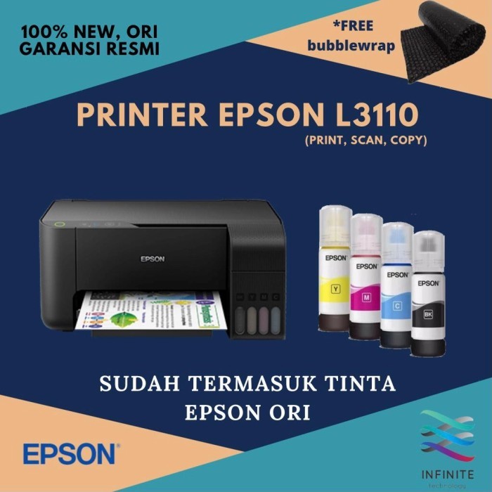 Printer Epson L3110 All in One Ink Tank (Pengganti L360)