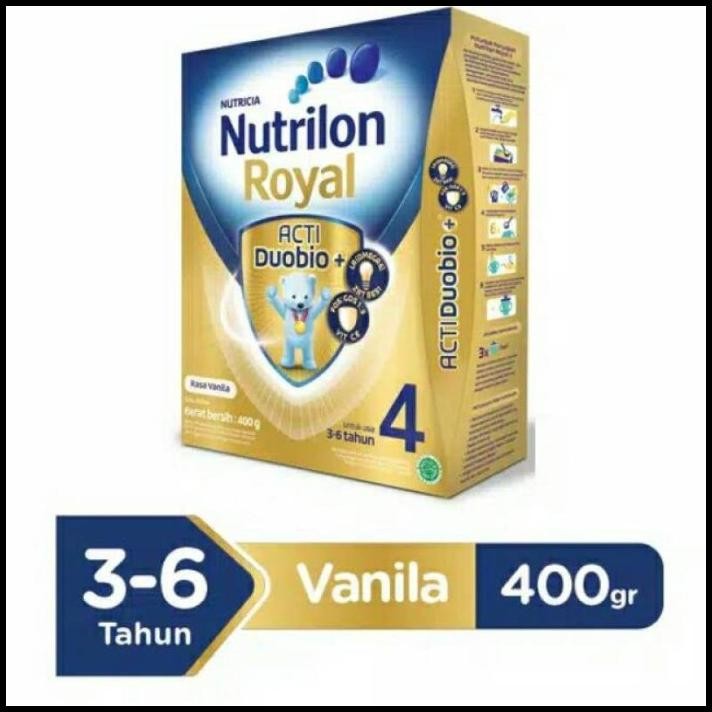 

Nutrilon Royal 4 Vanila 400G | Susu Anak | Susu Bubuk