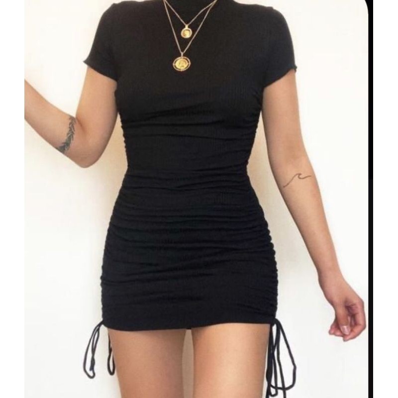 Dress Wanita Sexy Dress Bodycon Baju Pakian Pakean Pakian Natal Dres Cewe Size L Xl Dress Wanita Wan