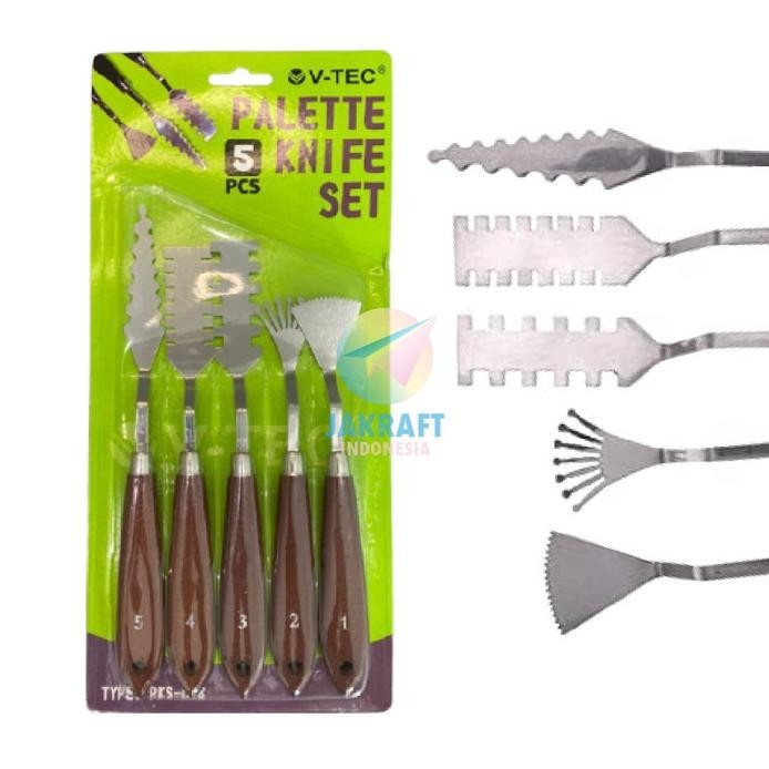 

Seka - Ready Pisau Palet Lukis V-Tec Art Set Pks-008 Painting Knife Knives