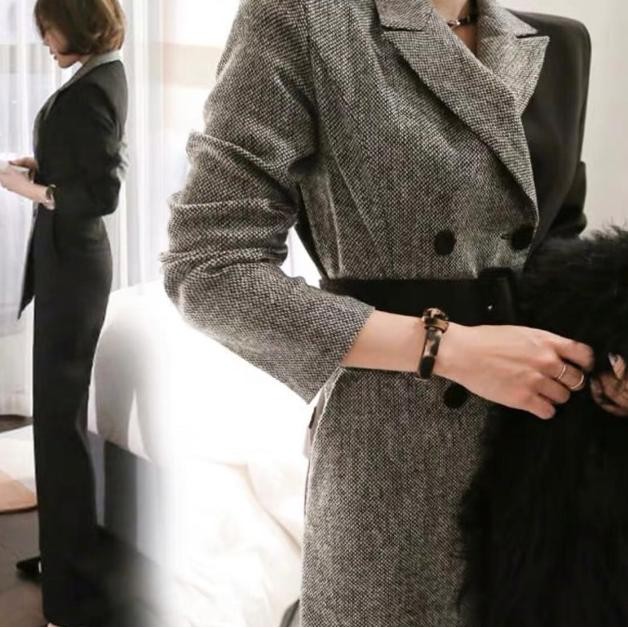 Jumpsuit Wanita Blazer Korean Style Iconz Free Belt (Sp-5023/00560)