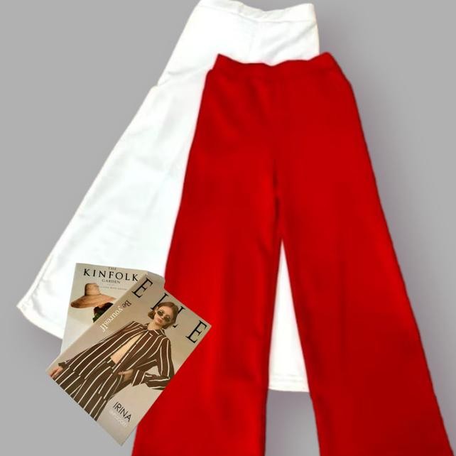 Celana Kulot Merah Putih / Celana Panjang