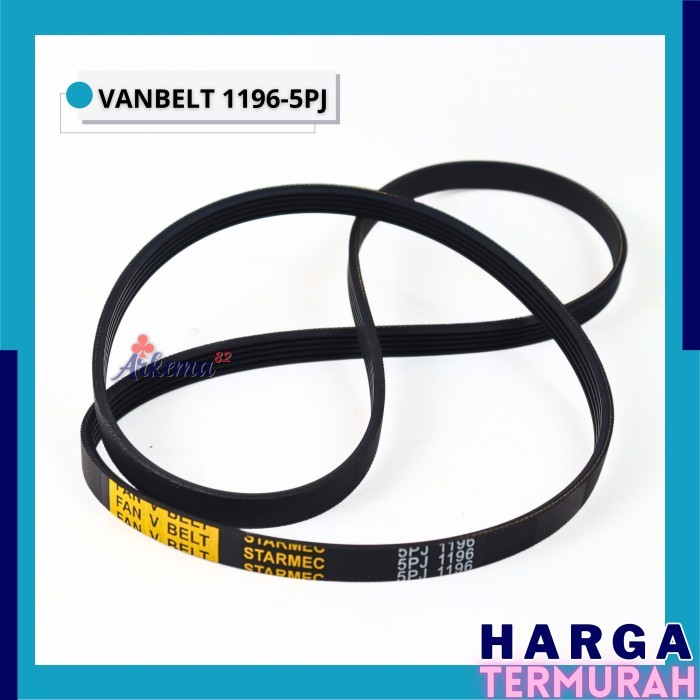 VAN-BELT 5PJ-1196 KARESU 5PJE 1196 FRONT LOADING MESIN CUCI