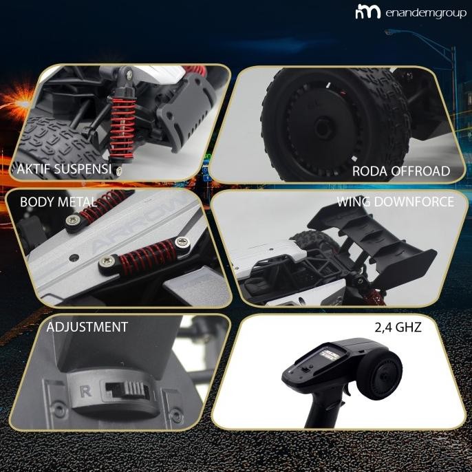 Mainan Mobil Remot Kontrol RC Offroad Climbing Sulong Jumbo 1/14 25KPH GVS