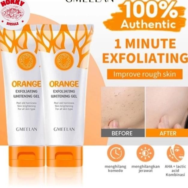 Gmeelan Orange Exfoliating Gel Mengeksfoliasi 2 Pcs