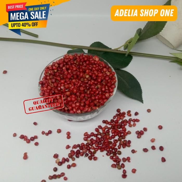 

PINK PEPPER CORN 250 GR BRAZILIAN PEPPER 250 GR LEBIH HEMAT!!!