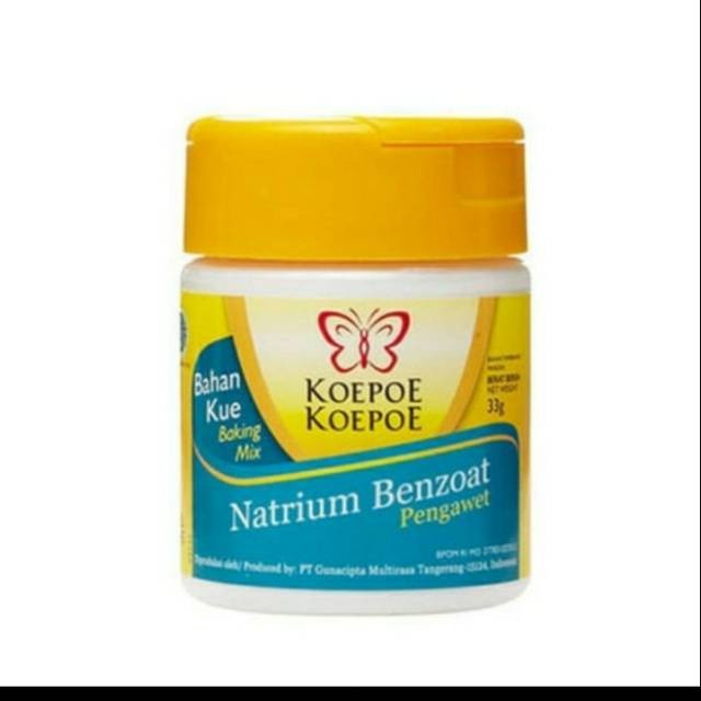 

KOEPOE KOEPOE NATRIUM BENZOAT 33 gram