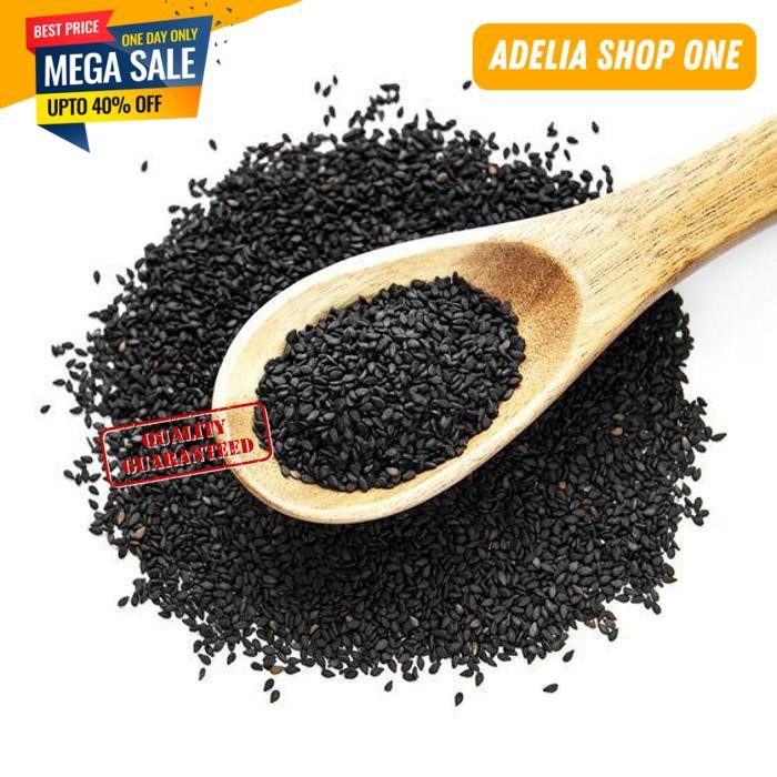 

PREMIUM QUALITY BLACK SESAME SEED WIJEN HITAM PREMIUM 1KG TERBARU!