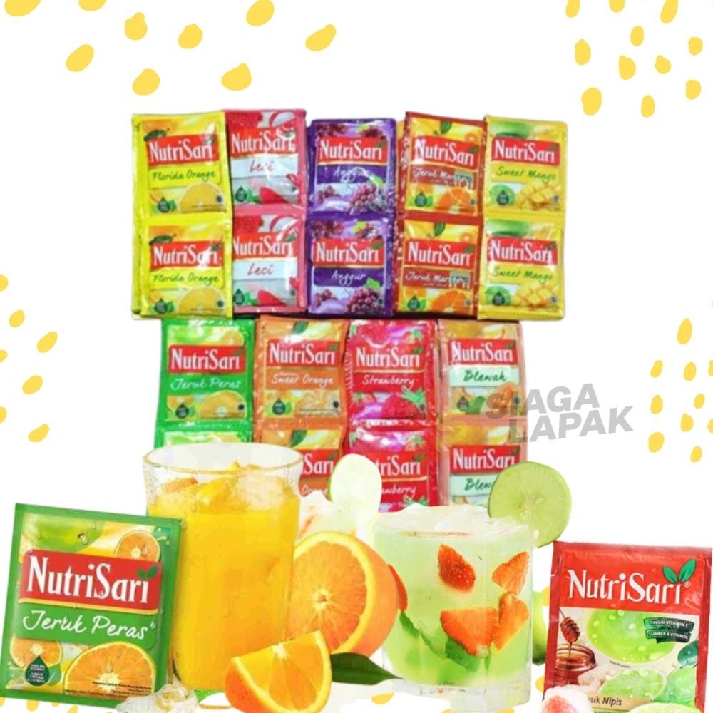 

Nutrisari Aneka Rasa All Varian Sachet 11gr