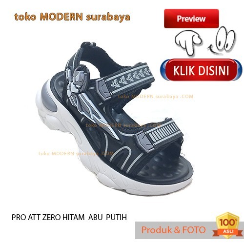 Potongan Harga Sandal Anak Casual Gunung Outdoor Slide Karet Pro Att Zero Sdw